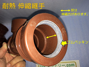 耐熱　伸縮継手