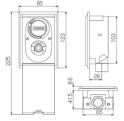 【カズ】 ボックスヒユーズガス栓 G776A-12P | 配管部品の通販店の
